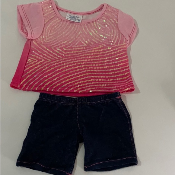 Build-a-bear LOT - clothes, shoes, suitcase + - Picture 4 of 11